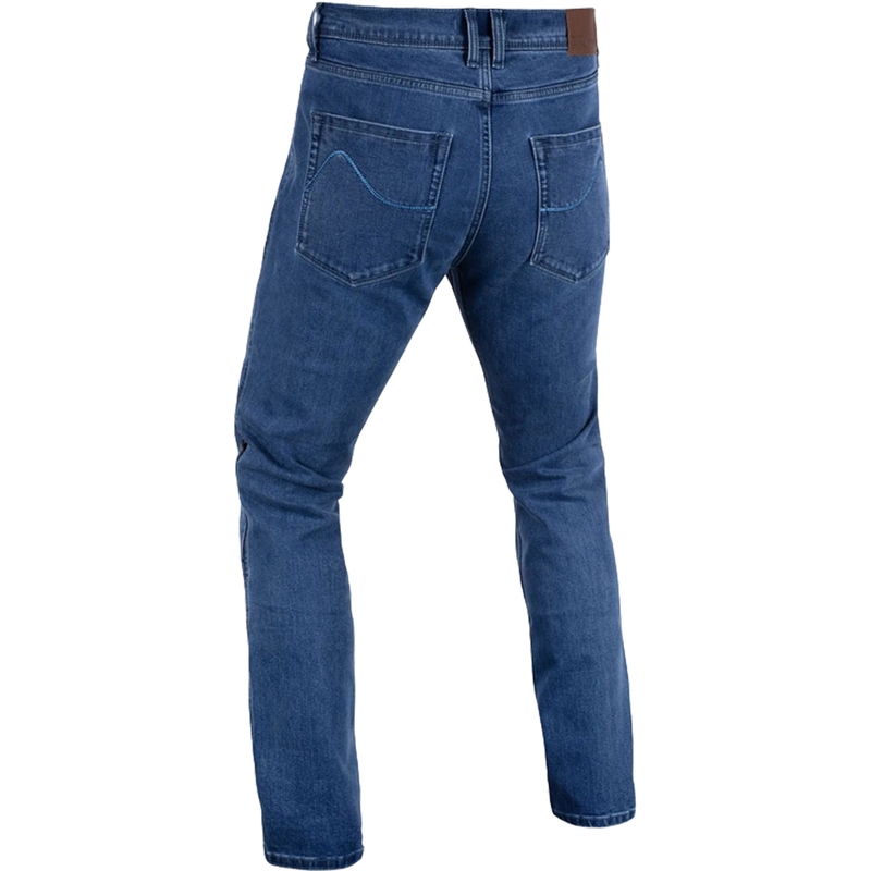 Blugi motociclisți Oxford Original Approved Tailor AA, albastru deschis