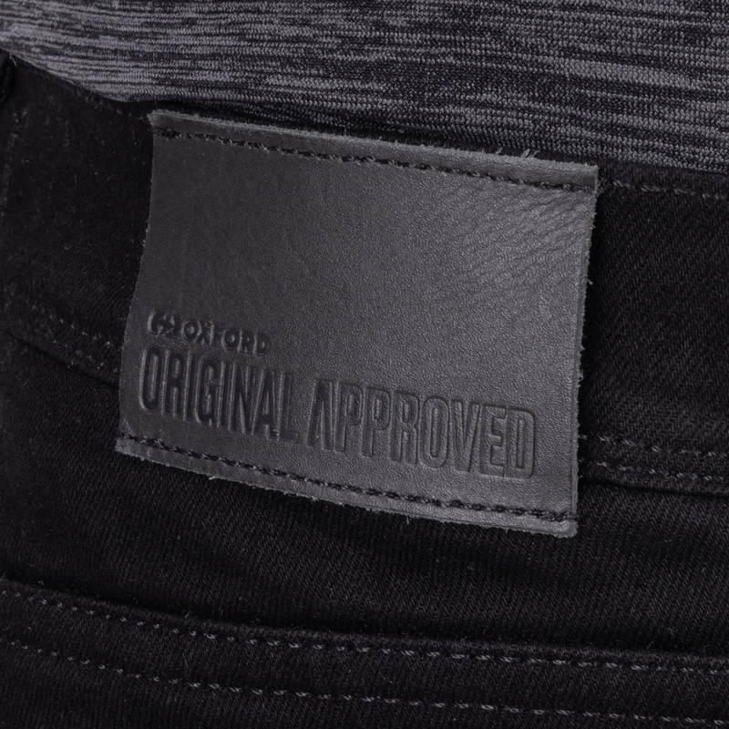 Blugi motociclisți Oxford Original Approved Tailor AA negri