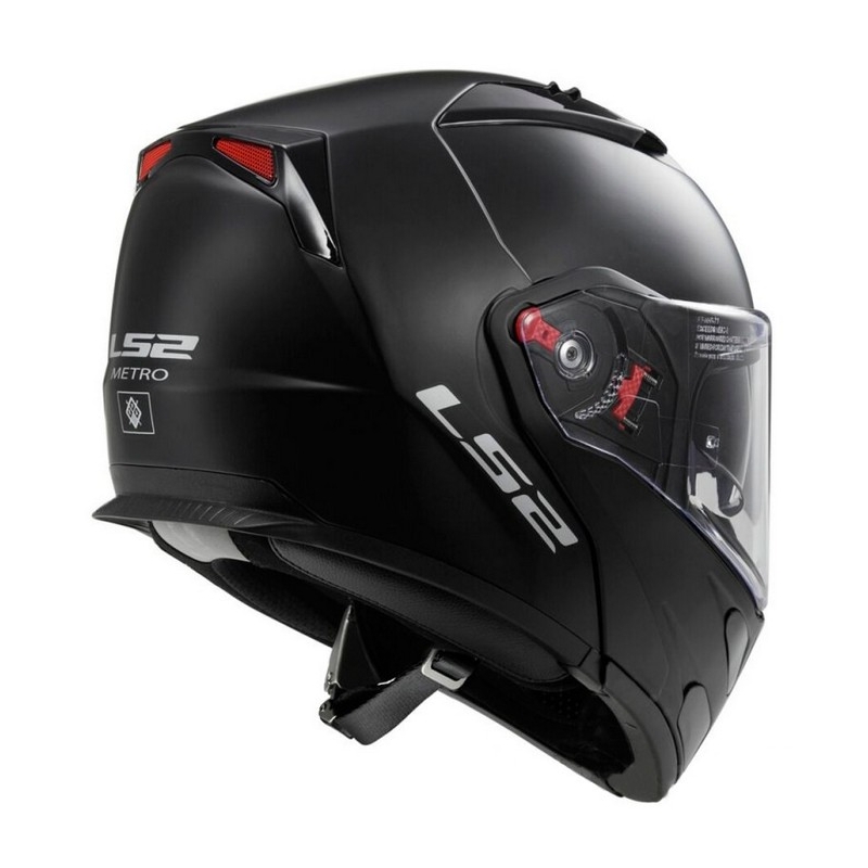 Cască de motociclist LS2 FF324 Metro negru mat