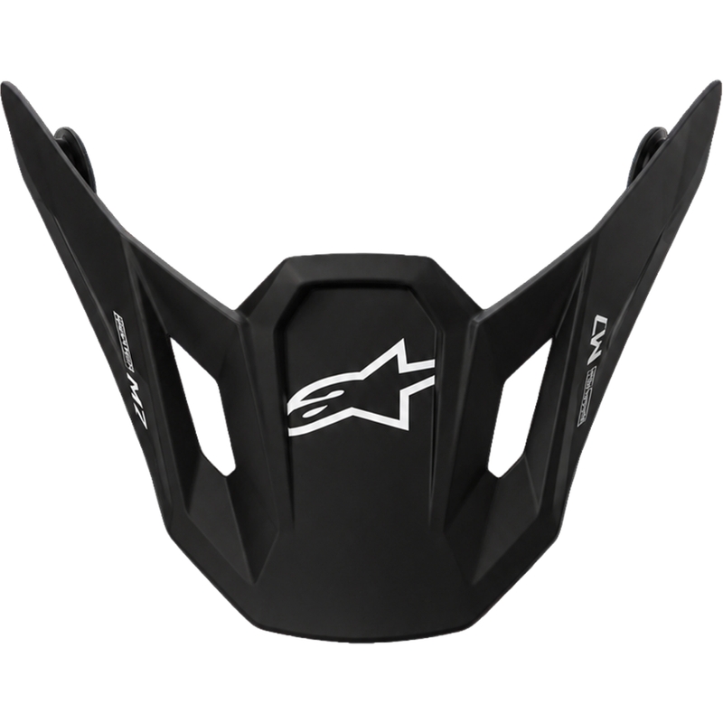 Viziera pentru cască Alpinestars Supertech S-M7 Solid neagră
