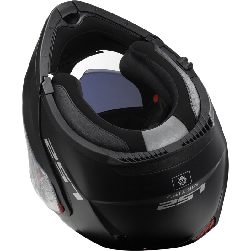 Cască de motociclist LS2 FF324 Metro negru mat