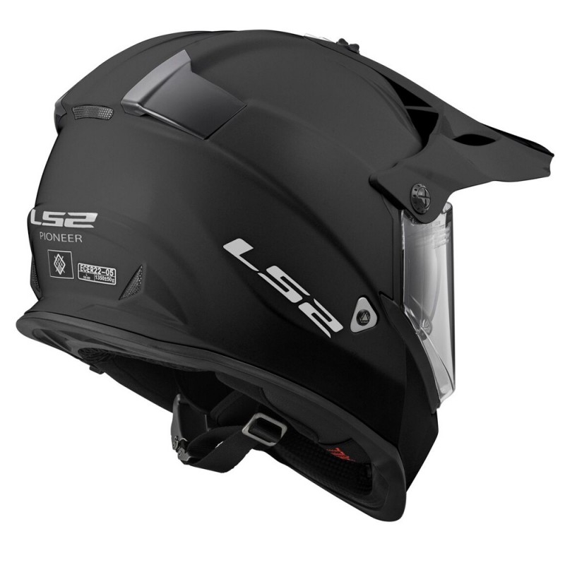 Cască LS2 MX436 Pioneer negru mat negru lichidare