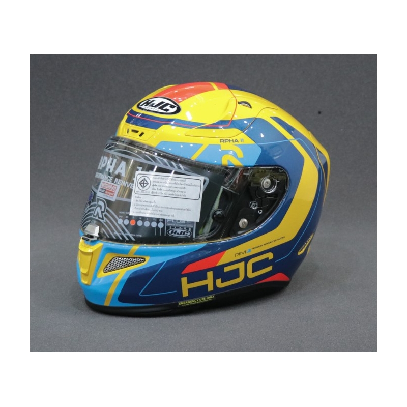 Cască de motocicletă integrală HJC RPHA 11 Chakri MC23 lichidare