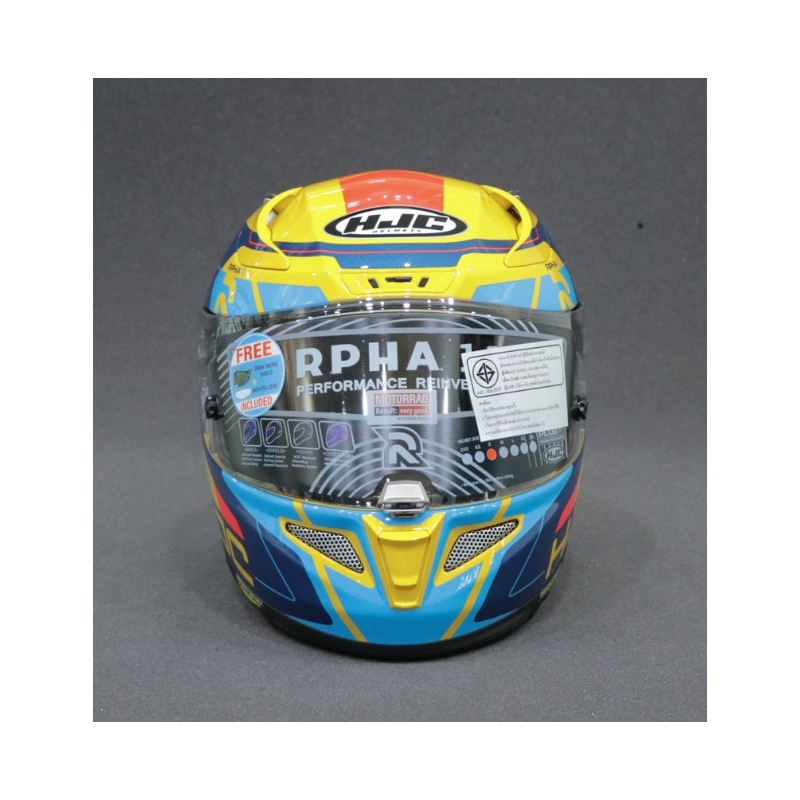 Cască de motocicletă integrală HJC RPHA 11 Chakri MC23 lichidare