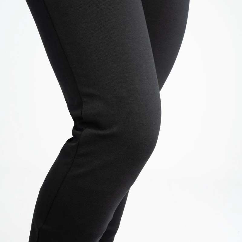 Colanți motociclisți crop pentru femei Oxford Super Leggins 3.0 negri