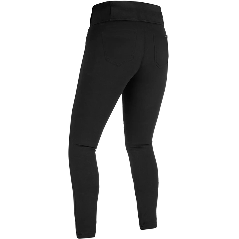 Colanți motociclisți crop pentru femei Oxford Super Leggins 3.0 negri