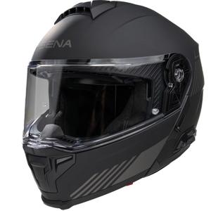 Cască de motocicletă pliabilă cu căști SENA Specter negru mat