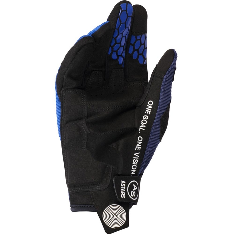 Mănuși motocross Alpinestars PRO-DURA albastru-alb