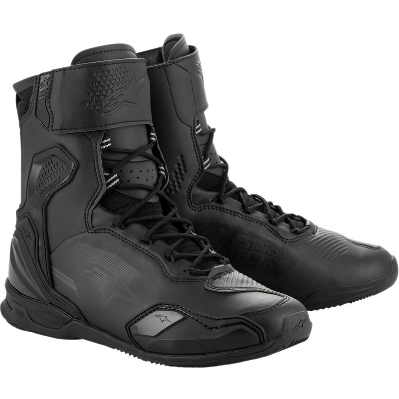 Ghete moto Alpinestars Superfaster negru-negru