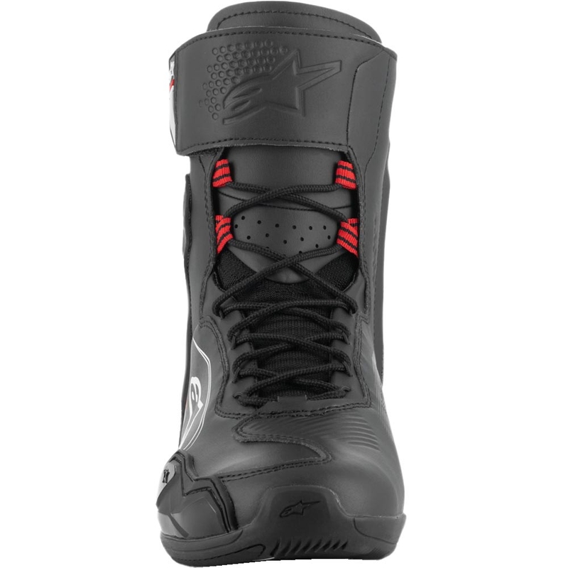 Ghete moto Alpinestars Superfaster negru-gri-roșu