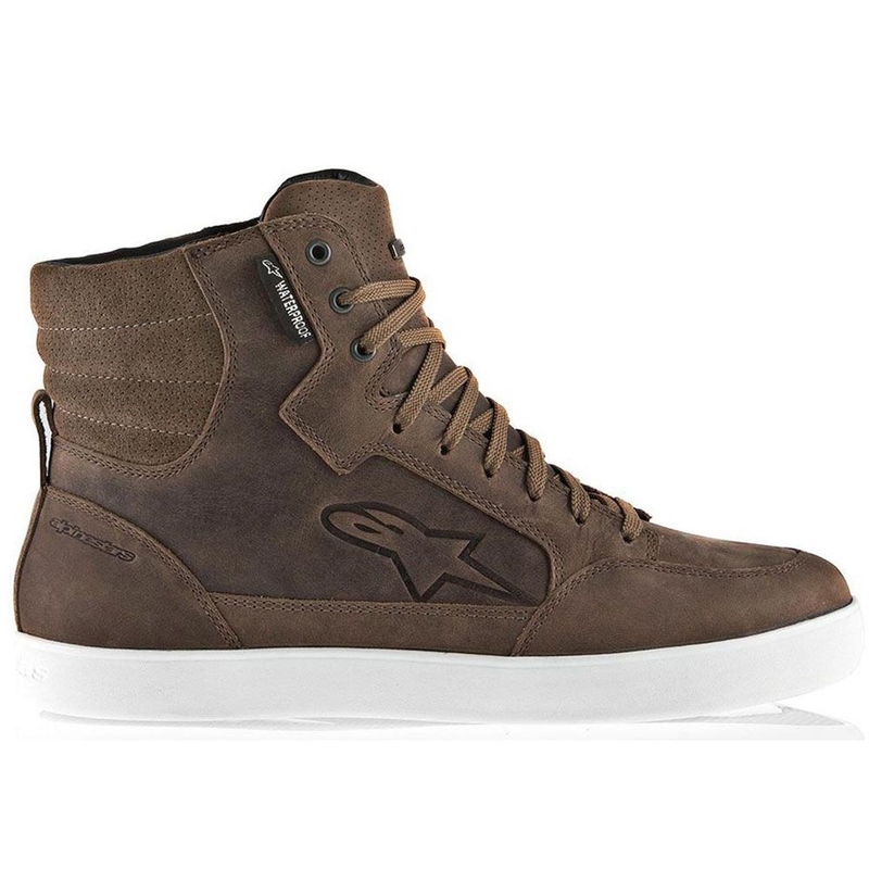 Ghete moto Alpinestars J-6 Waterproof maro