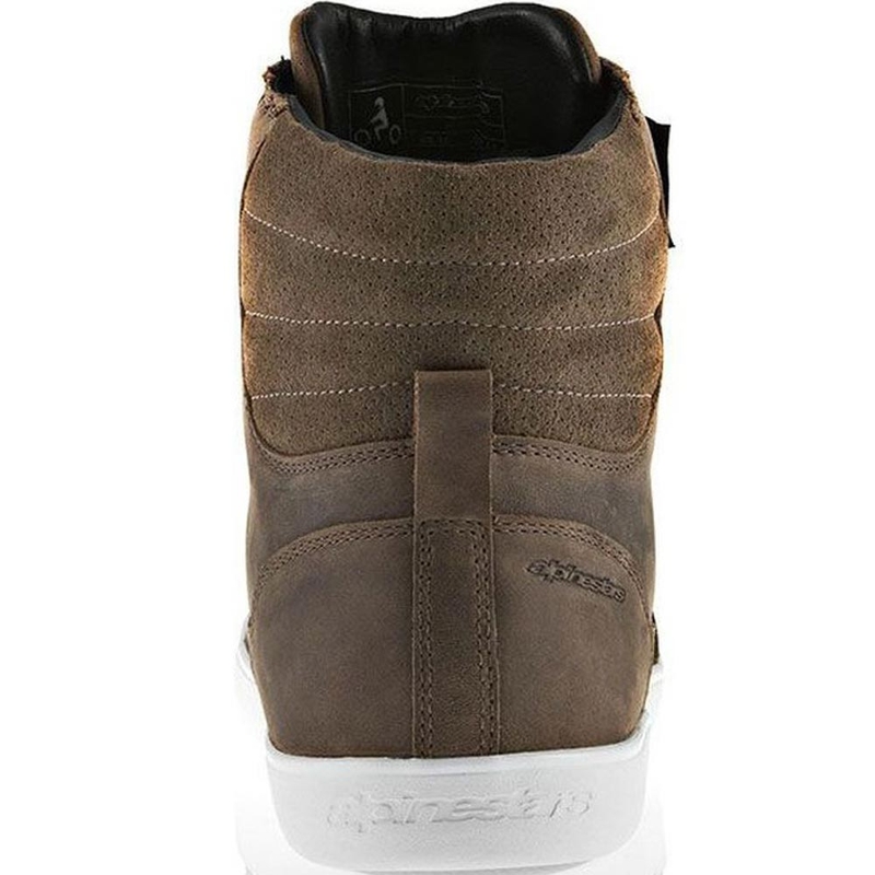 Ghete moto Alpinestars J-6 Waterproof maro