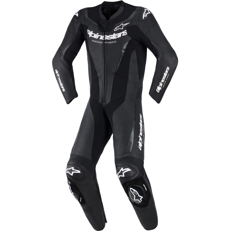 Costum de motocicletă Alpinestars GP FORCE V2 negru-alb