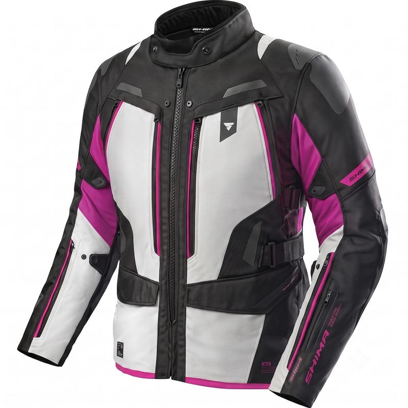 Geacă de motocicletă pentru femei Shima Dune 2.0 roz