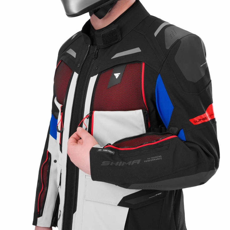 Geacă de motocicletă Shima Dune 2.0 albastră