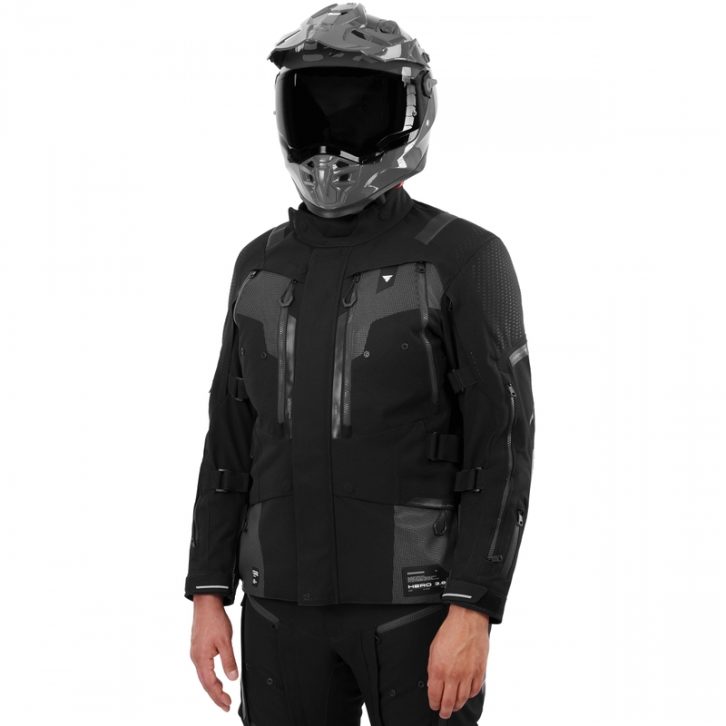 Geacă de motocicletă Shima Hero 3.0 neagră