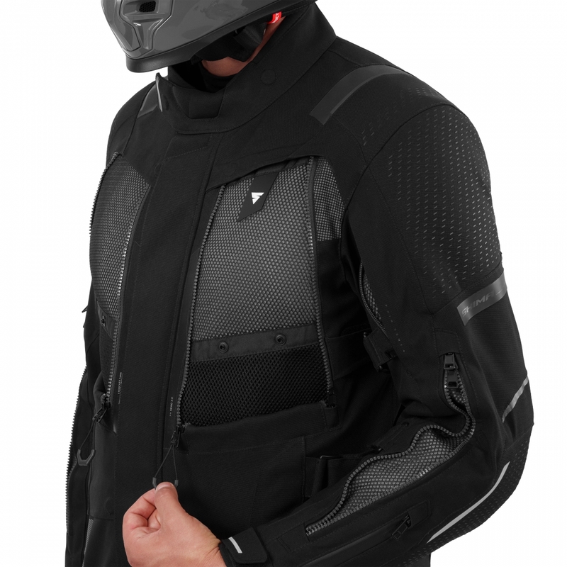 Geacă de motocicletă Shima Hero 3.0 neagră