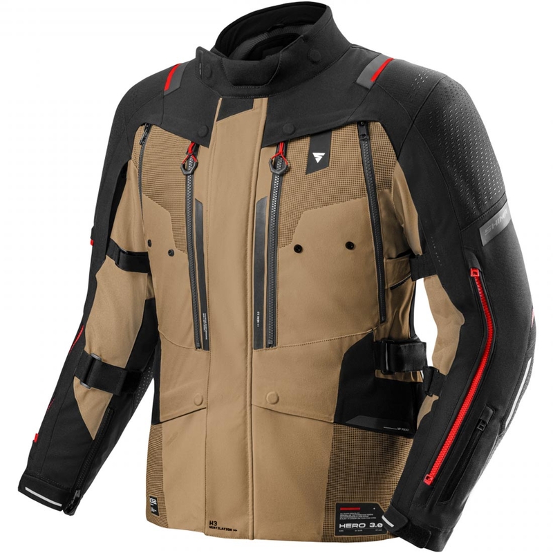 Geacă de motocicletă Shima Hero 3.0 maro