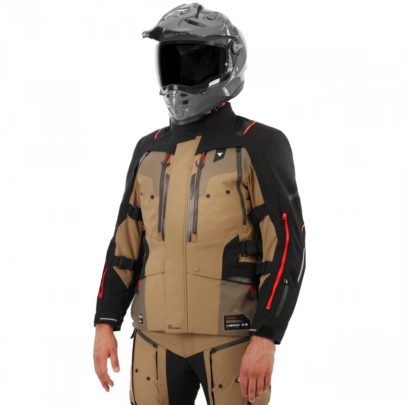 Geacă de motocicletă Shima Hero 3.0 maro