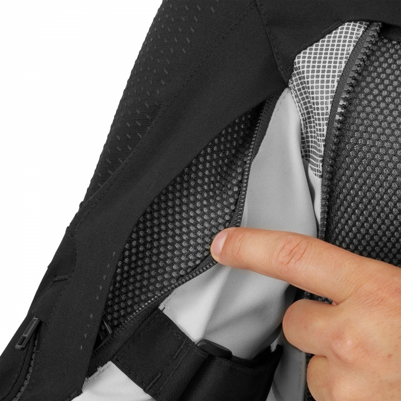 Geacă de motocicletă Shima Hero 3.0 gri-negru