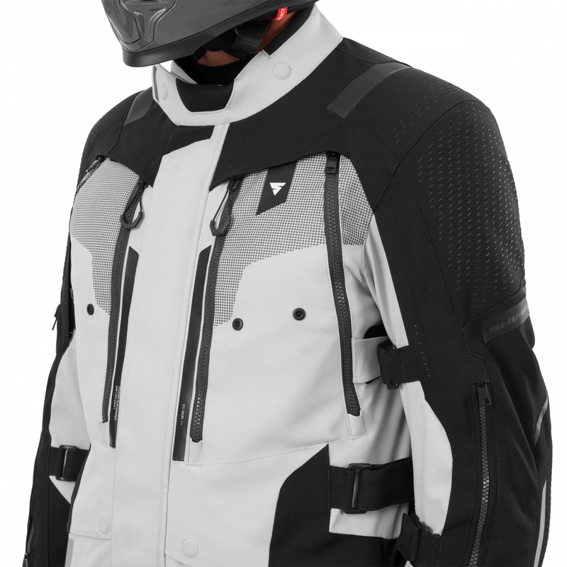 Geacă de motocicletă Shima Hero 3.0 gri-negru