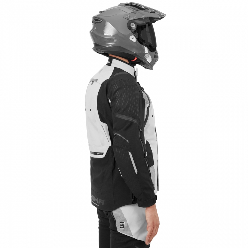 Geacă de motocicletă Shima Hero 3.0 gri-galben fluo