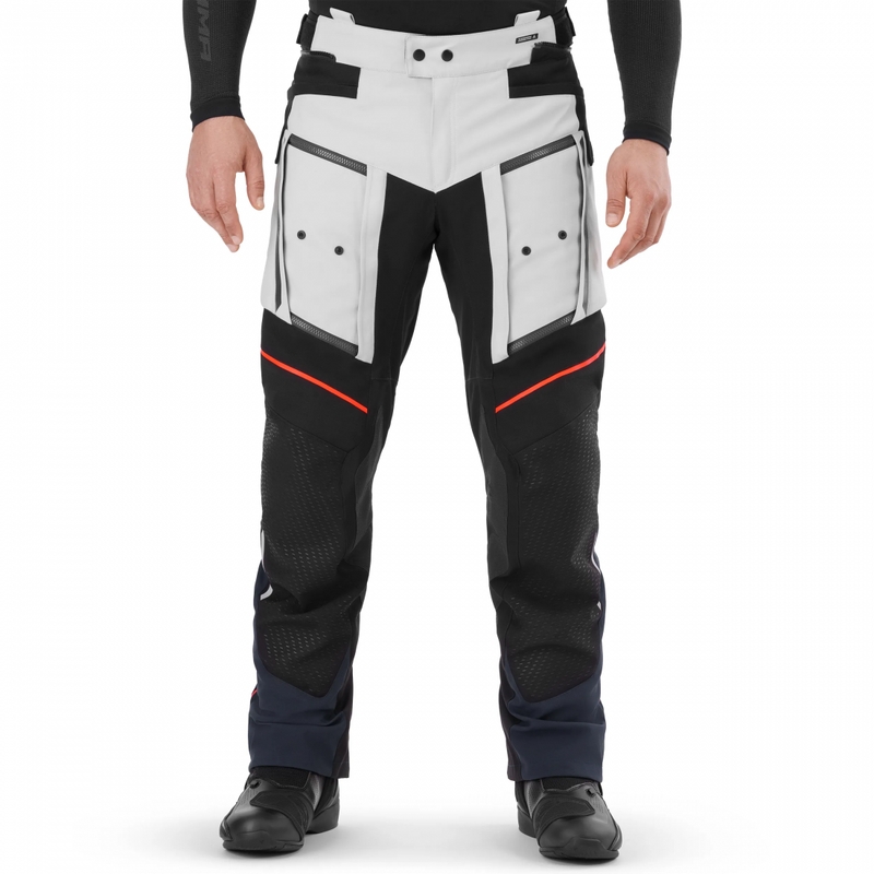 Pantaloni de motocicletă Shima Hero 3.0 gri-albaștri