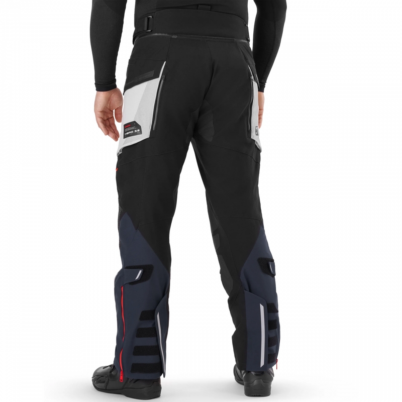 Pantaloni de motocicletă Shima Hero 3.0 gri-albaștri