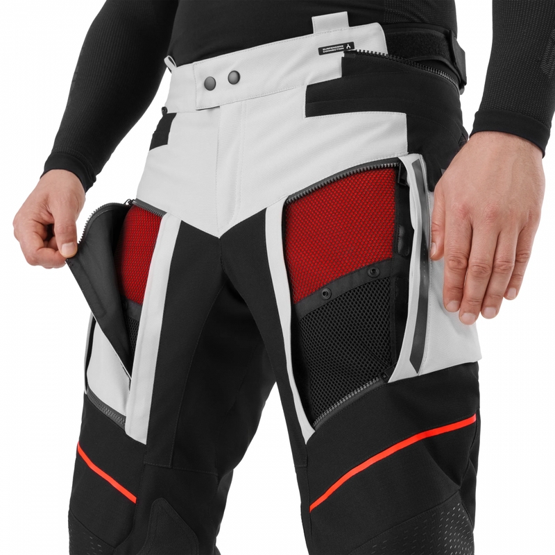 Pantaloni de motocicletă Shima Hero 3.0 gri-albaștri