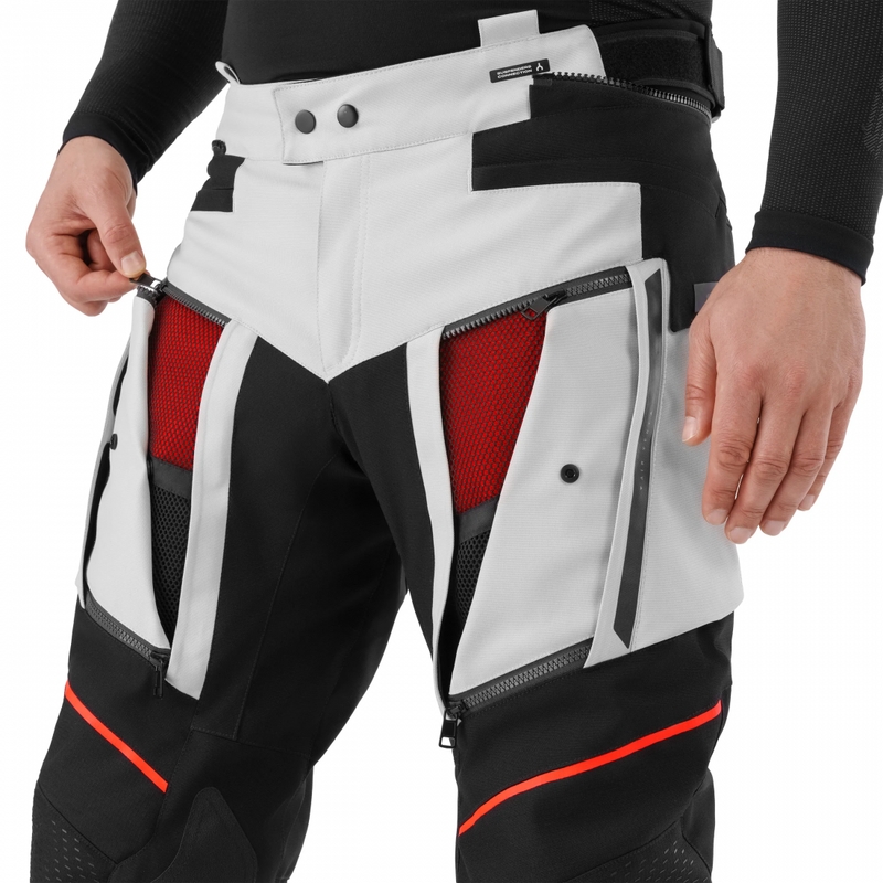 Pantaloni de motocicletă Shima Hero 3.0 gri-albaștri