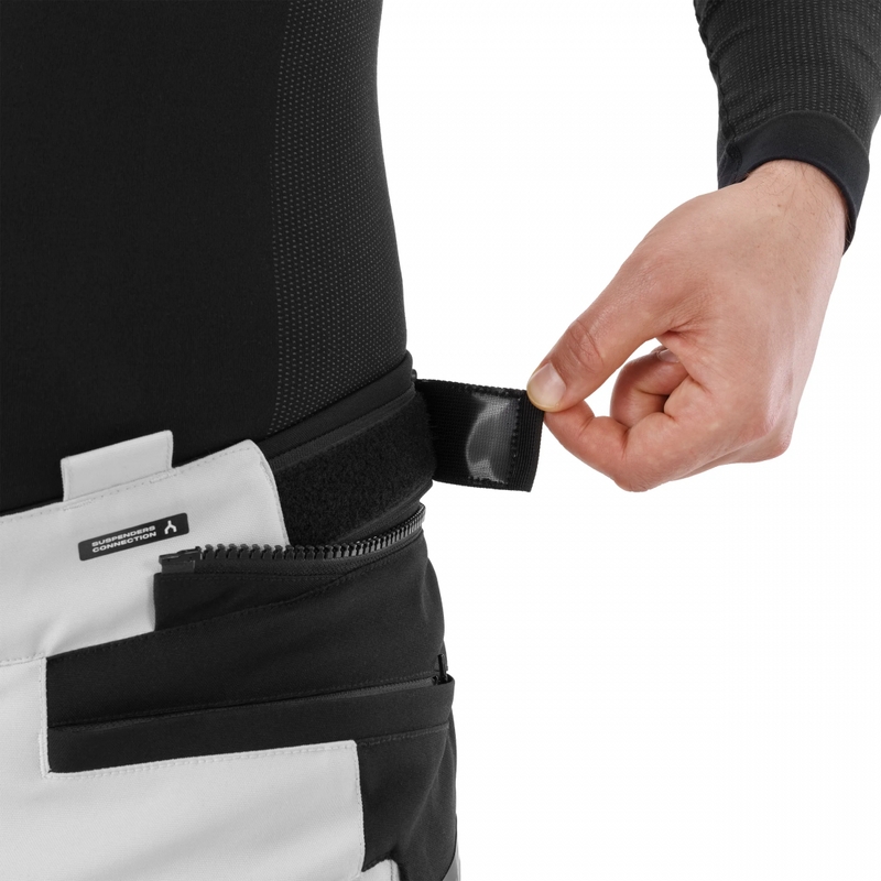 Pantaloni de motocicletă Shima Hero 3.0 gri-albaștri