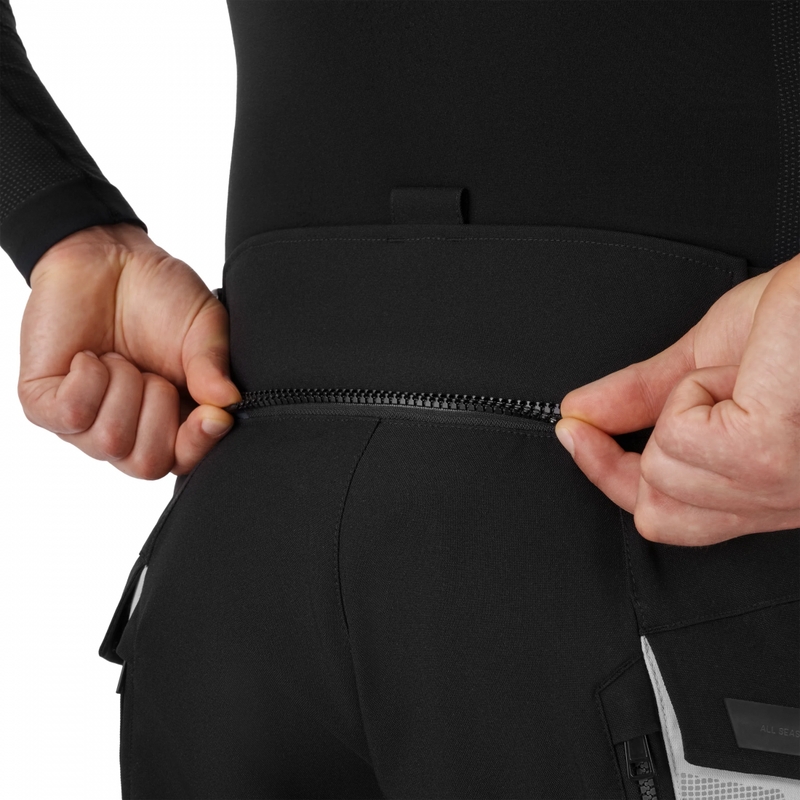 Pantaloni de motocicletă Shima Hero 3.0 gri-albaștri
