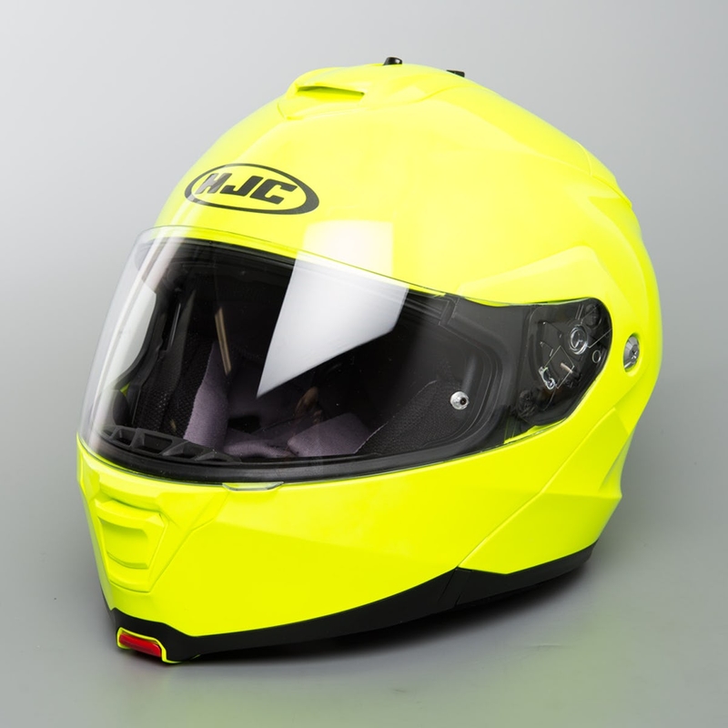 HJC IS-MAX II cască de motocicletă verde fluo