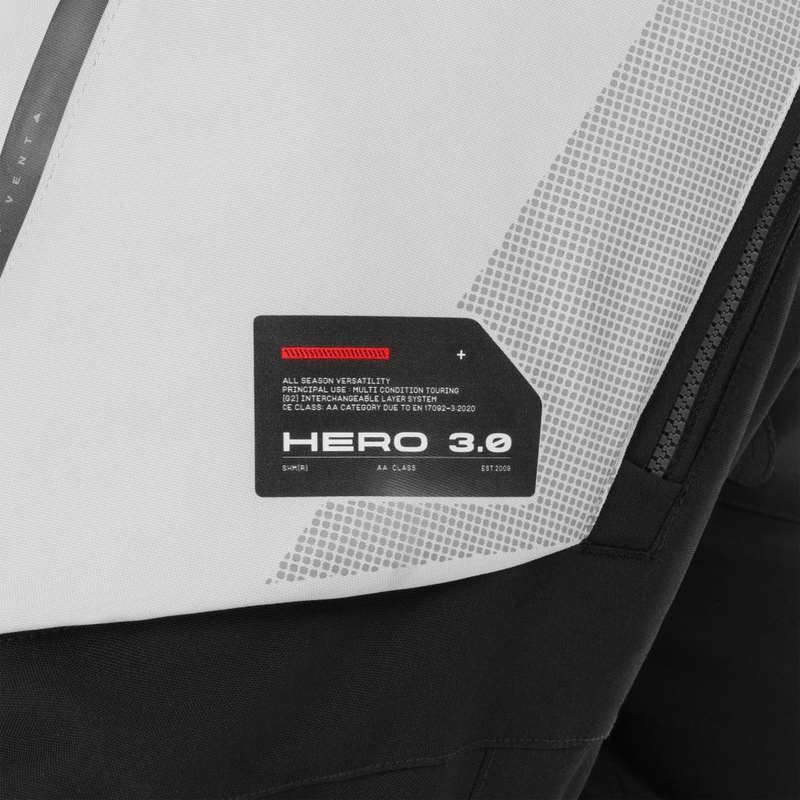 Pantaloni de motocicletă Shima Hero 3.0 gri-albaștri