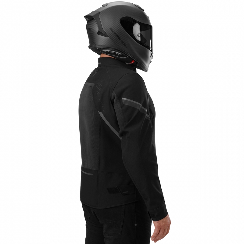 Geacă de motocicletă Shima Rush 3.0 Air neagră