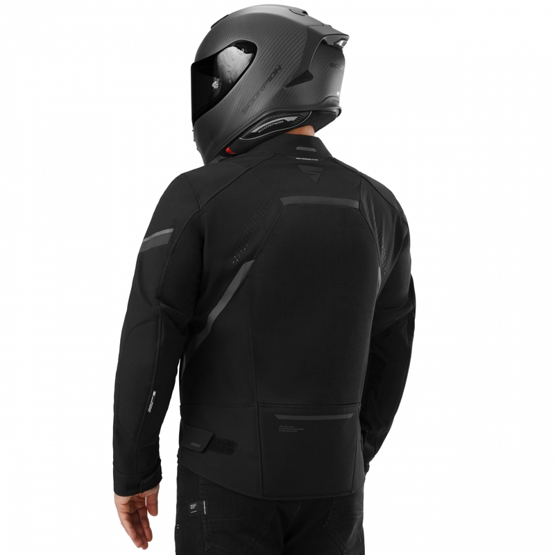 Geacă de motocicletă Shima Rush 3.0 Air neagră