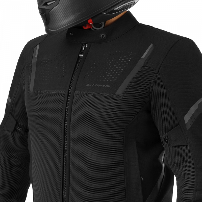Geacă de motocicletă Shima Rush 3.0 Air neagră