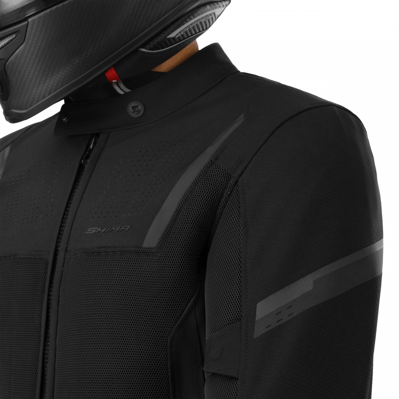 Geacă de motocicletă Shima Rush 3.0 Air neagră