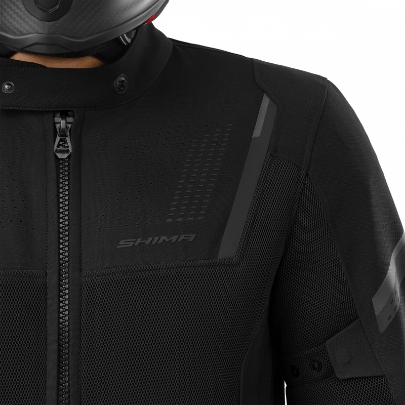 Geacă de motocicletă Shima Rush 3.0 Air neagră