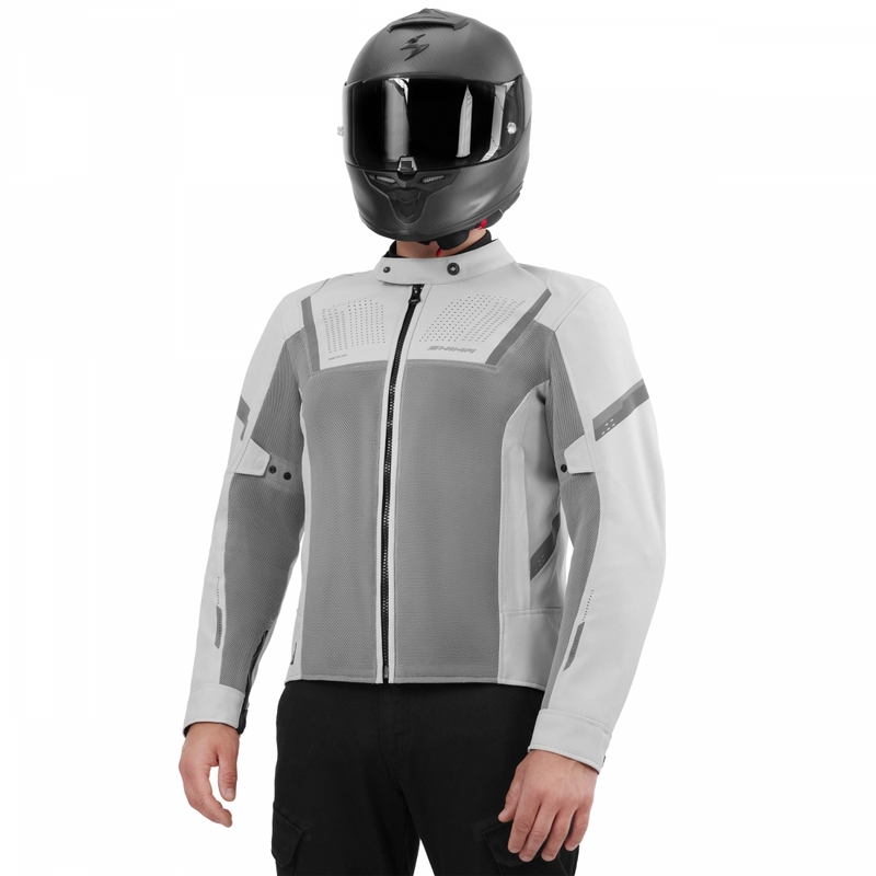 Geacă de motocicletă Shima Rush 3.0 Air gri