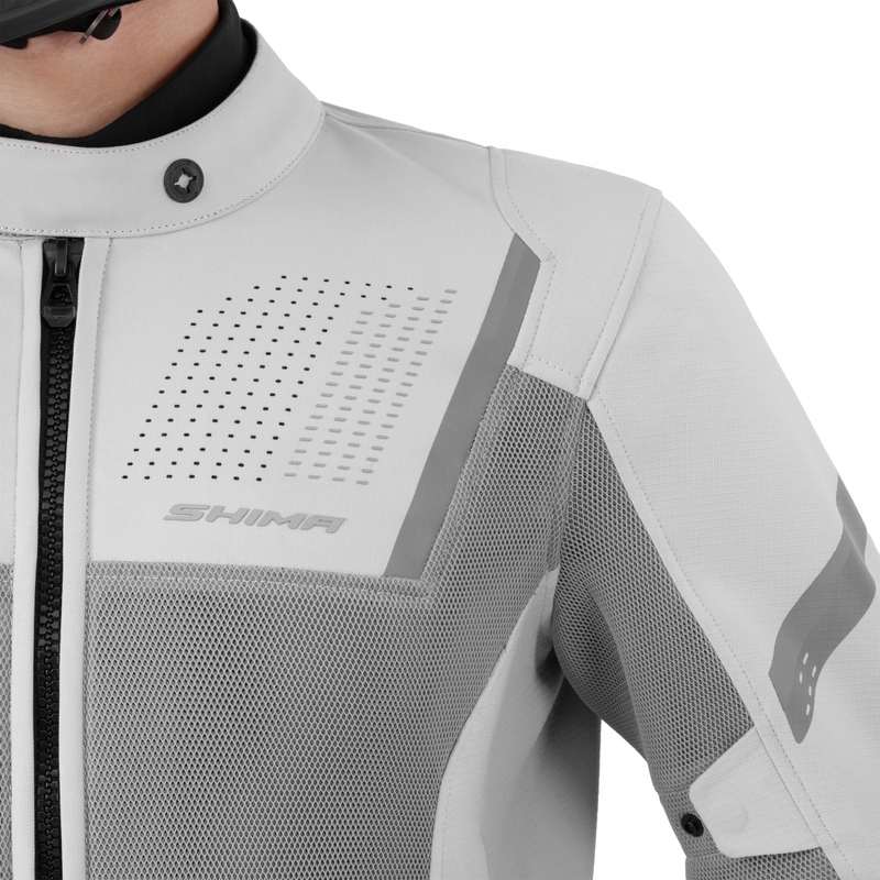 Geacă de motocicletă Shima Rush 3.0 Air gri