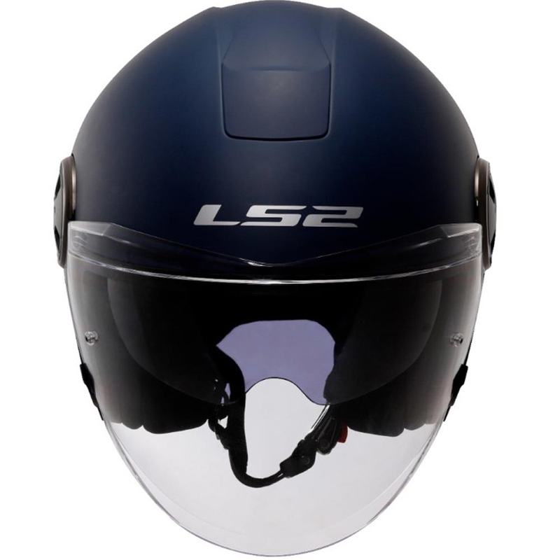 Cască de motocicletă deschisă LS2 OF620 Classy Solid albastru închis mat