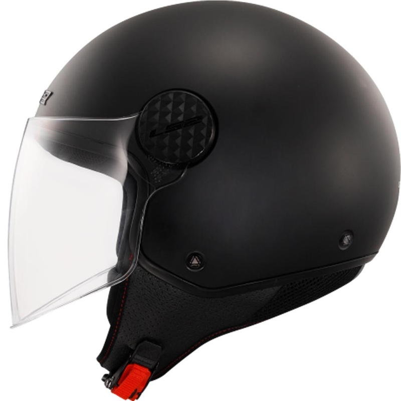 Cască de motocicletă deschisă LS2 OF558 Sphere Lux II Solid negru mat