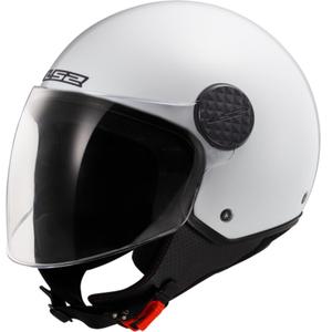 Cască de motocicletă deschisă LS2 OF558 Sphere Lux II Alb solid