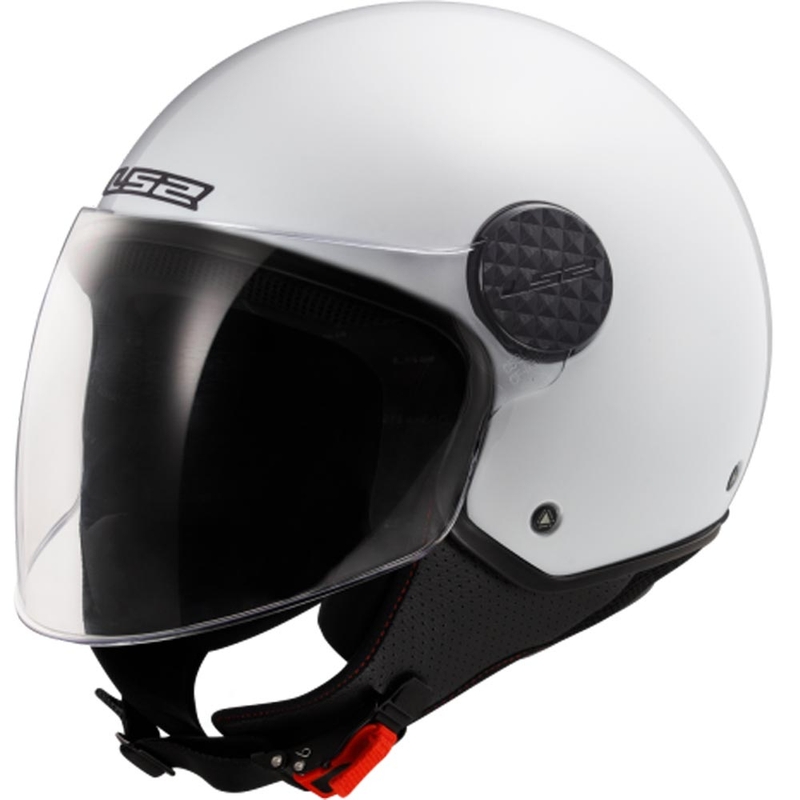 Cască de motocicletă deschisă LS2 OF558 Sphere Lux II Alb solid