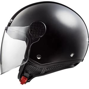Cască de motocicletă deschisă LS2 OF558 Sphere II Solid negru mat