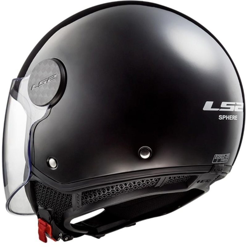 Cască de motocicletă deschisă LS2 OF558 Sphere II Solid negru mat