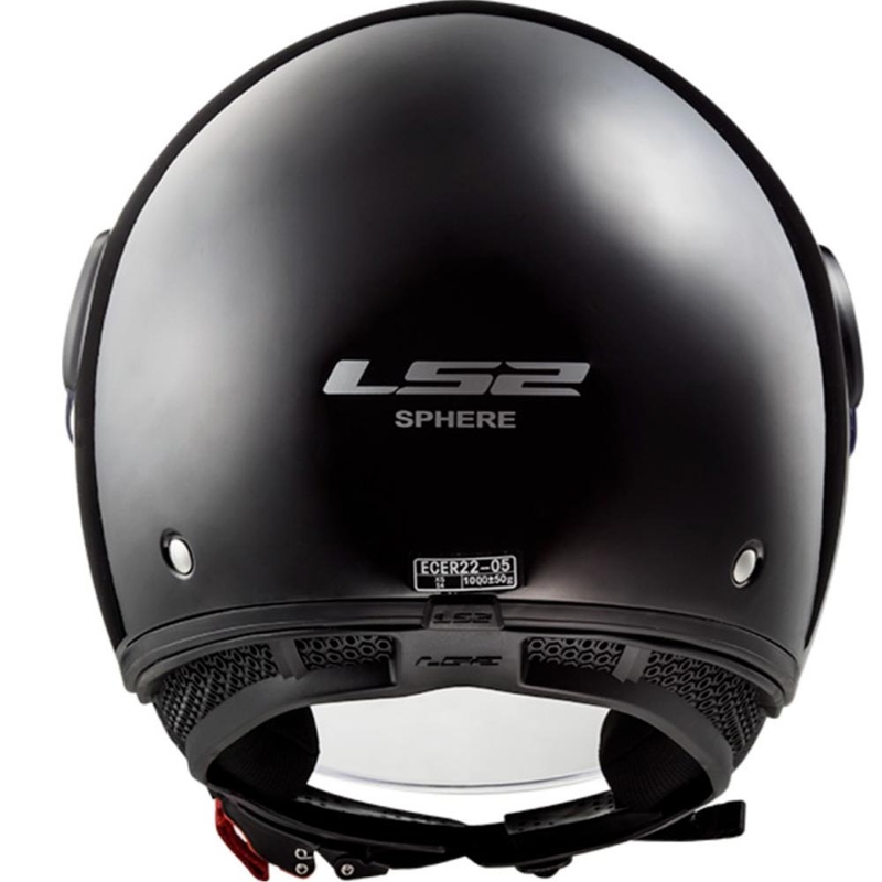 Cască de motocicletă deschisă LS2 OF558 Sphere II Solid negru mat