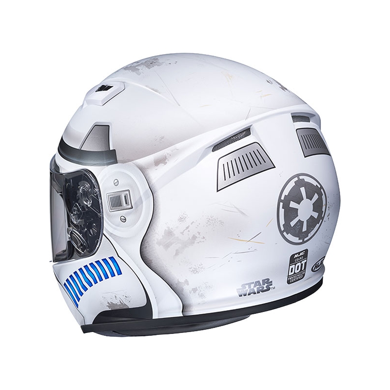 HJC CS-15 Stormtrooper Stormtrooper Star Wars MC10SF casca de motocicletă integrală lichidare