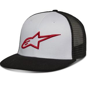 Alpinestars Corp Trucker cap alb-negru-roșu